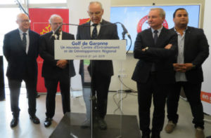 Inauguration du golf de Garonne 4